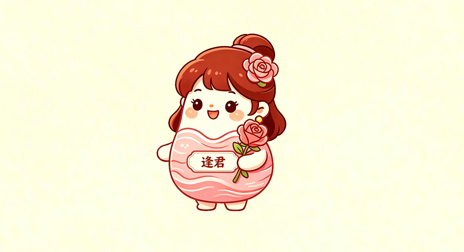 吉祥物｜逢君（女宝）