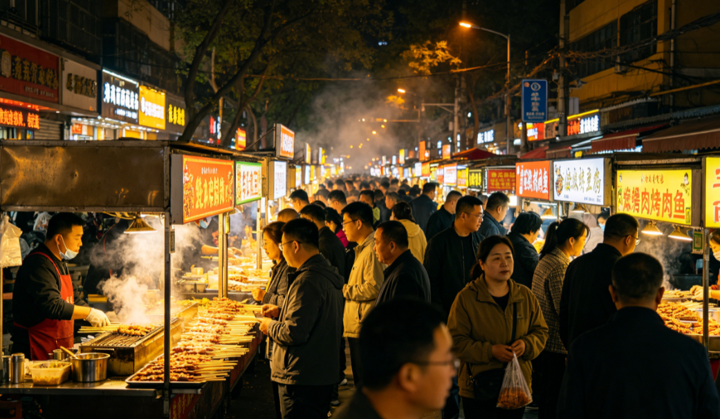 正宁夜市